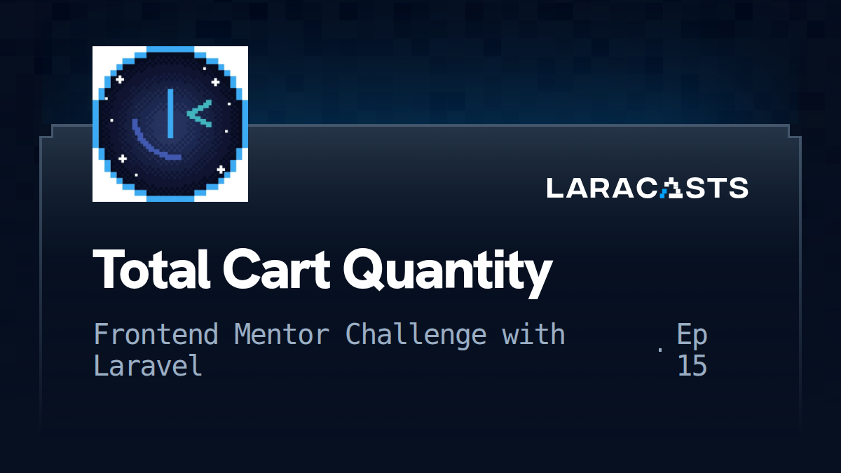 Total Cart Quantity