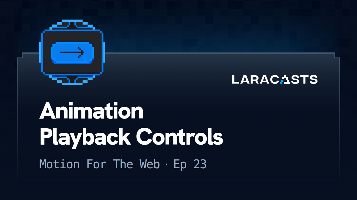 Animation Playback Controls