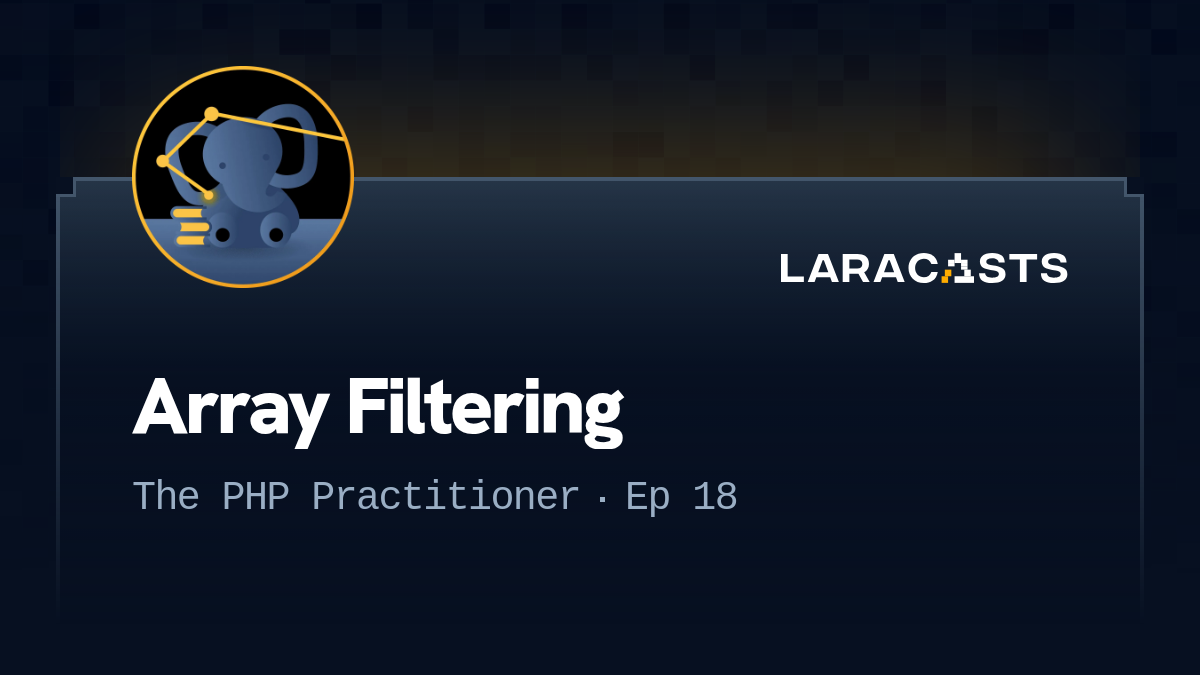 Array Filtering