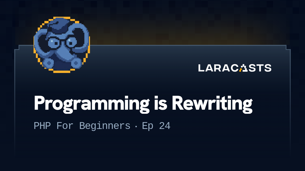 Programming is Rewriting